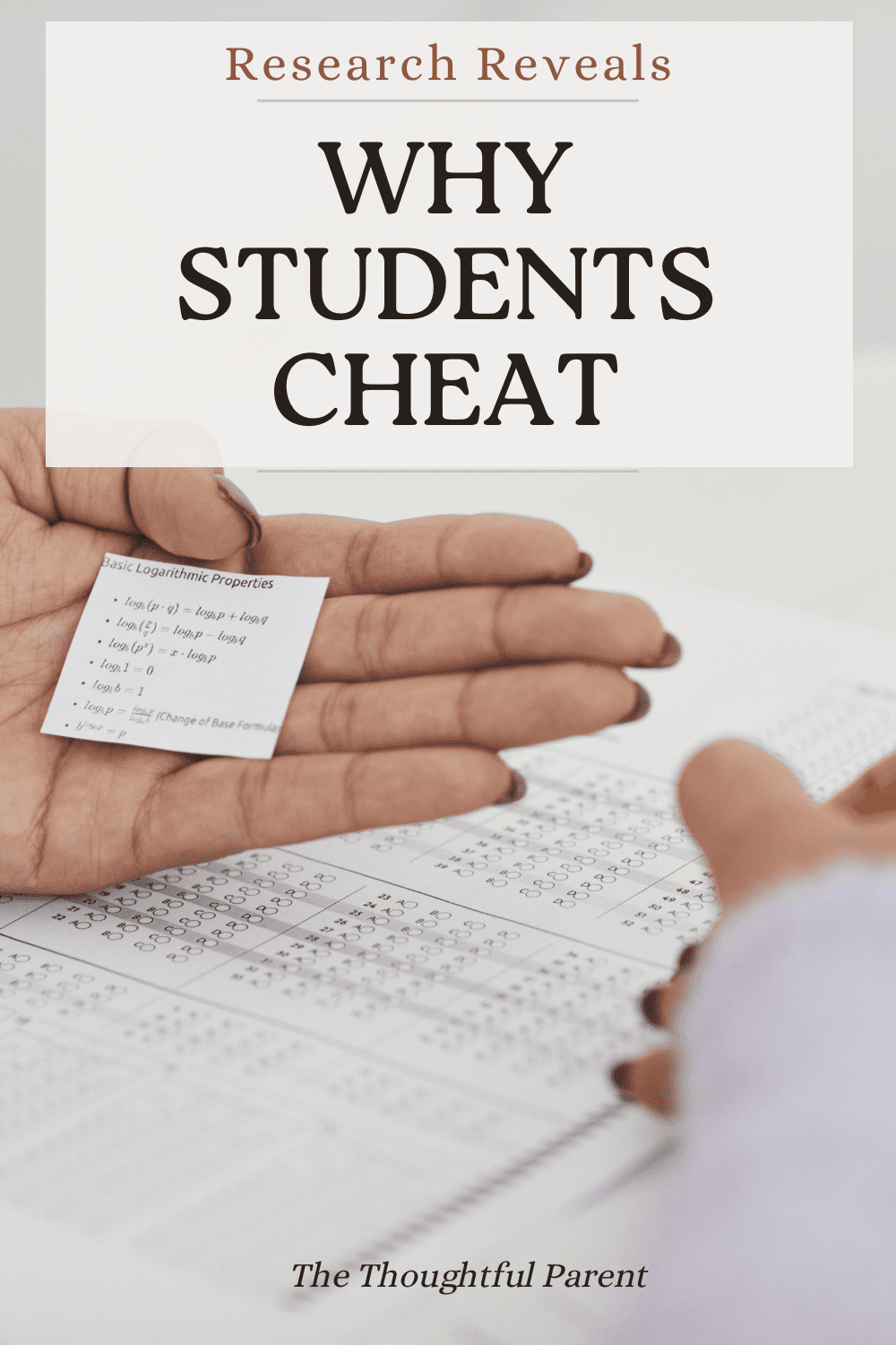 why do students cheat